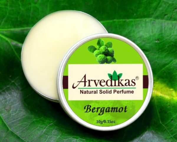 Bergamot Natural Solid Perfume