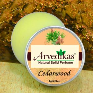 Cedarwood Natural Solid Perfume