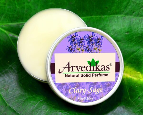 Clary Sage Natural Solid Perfume