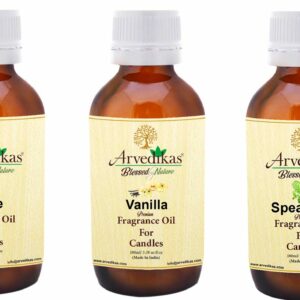 Rose-Vanilla-Spearmint Fragrance Oil For Candle Making