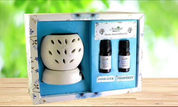 Electric Aroma Diffuser Set Fragrance Gifts Hamper Combo Pack