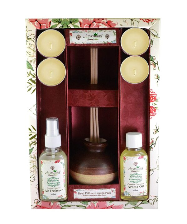 Fragrance Reed Diffuser Set