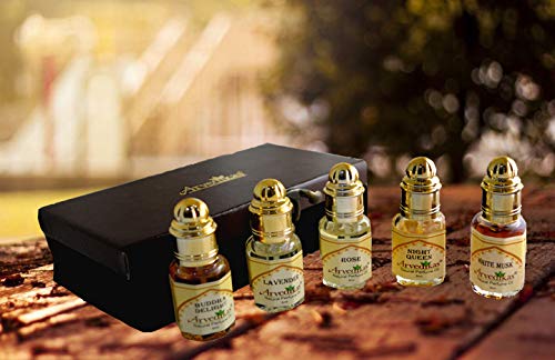 Premium Gift Set of 5 Arvedikas Natural Perfume Oils