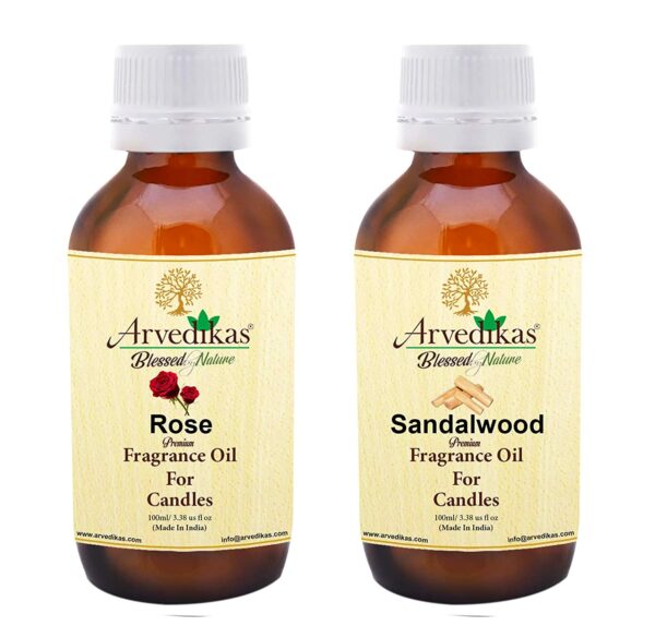 Sandalwood & Rose Fragrance Oil For Candle Making