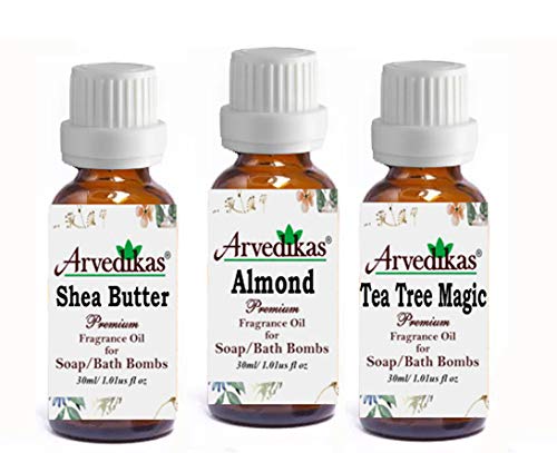 Shea Butter-Almond-Tea Tree Magic Fragrance Oil for Soap Making