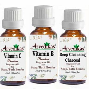 Vitamin C-Vitamin E-Deep Cleansing Charcoal Fragrance Oil for Soap Making