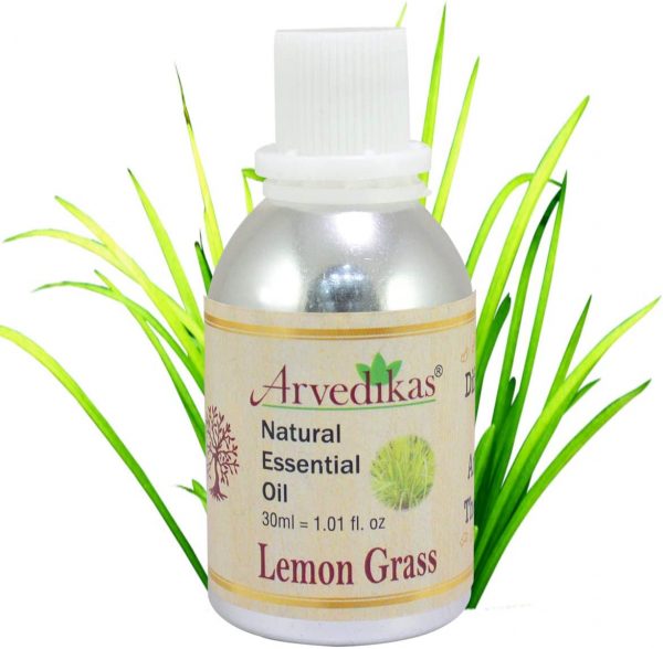 Arvedikas Lemon Grass Oil 100% Natural Pure Undiluted Essential Oil