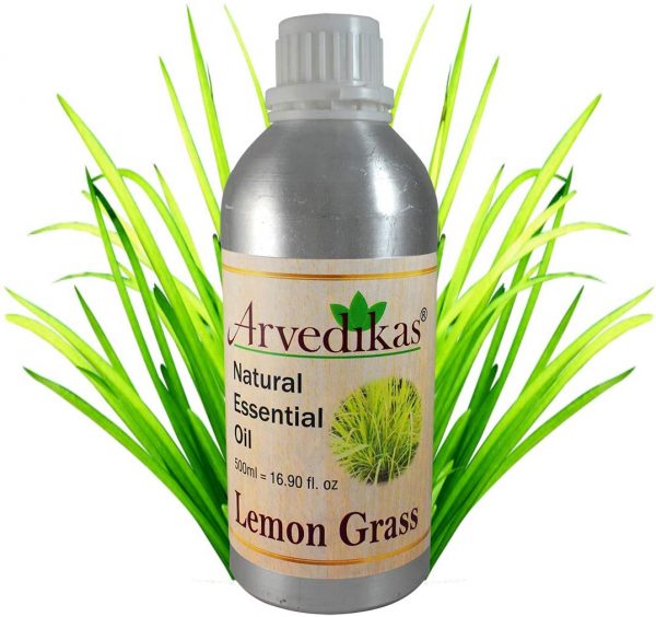 Arvedikas Lemon Grass Oil 100% Natural Pure Undiluted Essential Oil