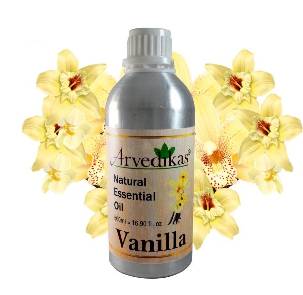 Arvedikas Natural Vanilla Essential Oil For Skin Hair Acne care