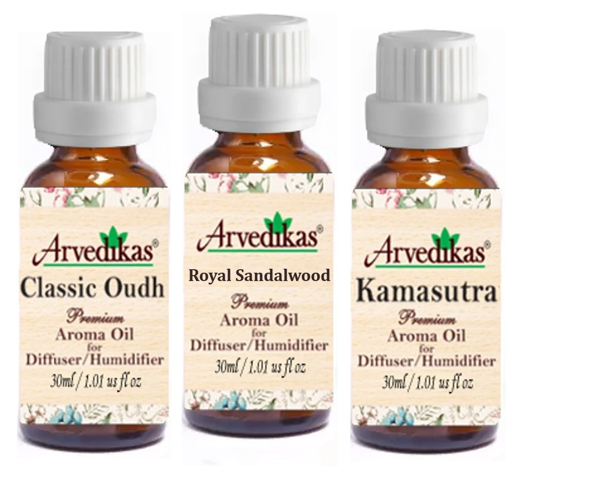 Pack Of 3 Arvedikas Premium Fragrance Oil For Candle Making | Soy Candle  Fragrance Oil | Candle Fragrance Oil-30Ml Each (Exotic Amber | Classic Oudh  