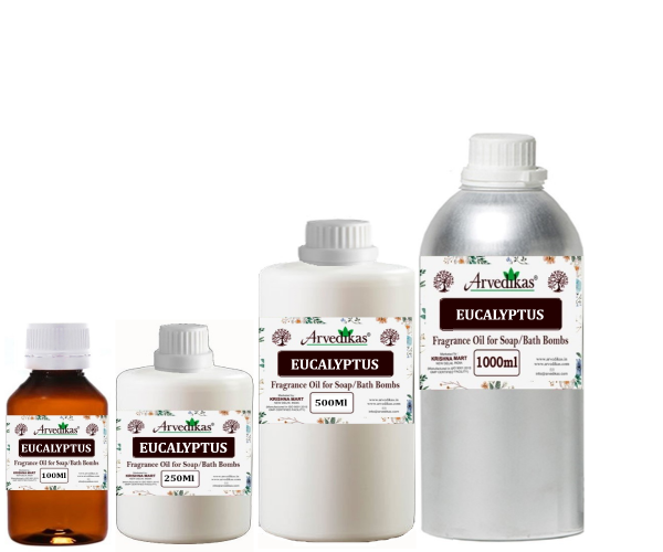 Eucalyptus Fragrance Oil For Soap / Bath Bombs-100Ml To 1000Ml