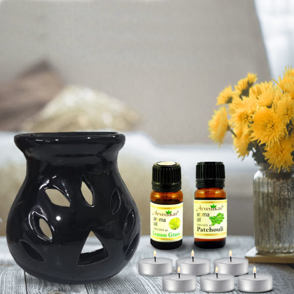 Buy Aroma Diffuser Combo Set With 2 Scented Fragrance Oil